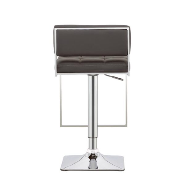 Alameda Adjustable Bar Stool Chrome and Gray 100195 By Coaster Furniture 10