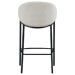 Chadwick Sloped Arm Bar Stools Beige and Glossy Black (Set of 2) 183437 By Coaster Furniture 19