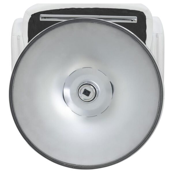 Brandi Adjustable Bar Stool Chrome and White 102557 By Coaster Furniture 15