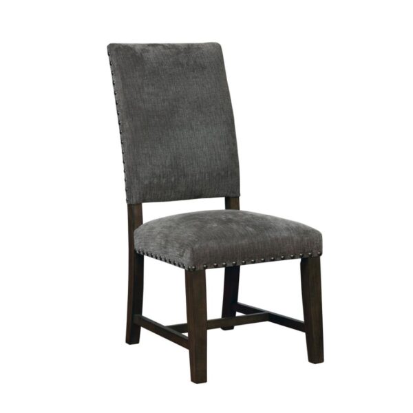 Upholstered Side Chairs Warm Grey (Set of 2) by Coaster Furniture 4