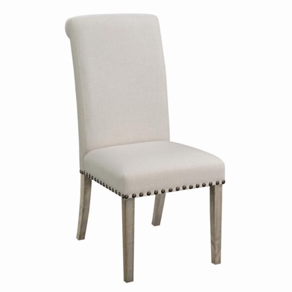 Upholstered Side Chairs Rustic Smoke and Grey (Set of 2) by Coaster Furniture 4