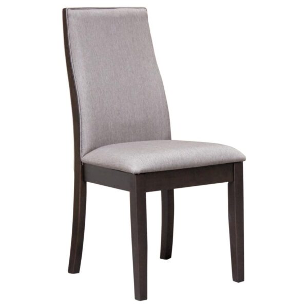 Spring Creek Upholstered Side Chairs Grey (Set of 2) by Coaster Furniture 4