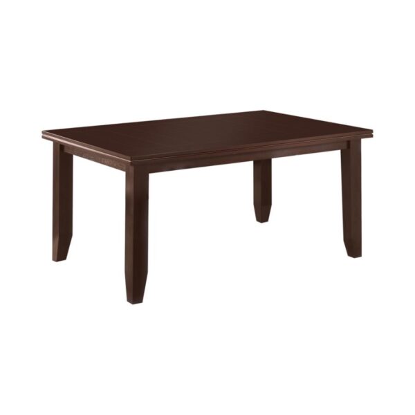 Dalila Rectangular Dining Table Cappuccino by Coaster Furniture 4