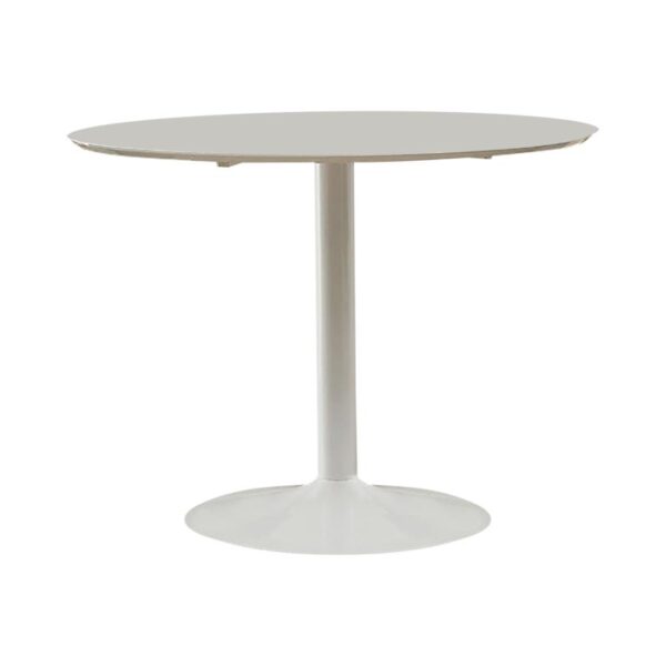 Lowry Round Dining Table White by Coaster Furniture 4