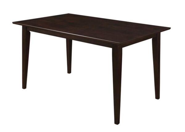 Gabriel Rectangular Dining Table Cappuccino by Coaster Furniture 4