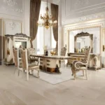 7Pc Dining Set HD-1881 By Homey Design