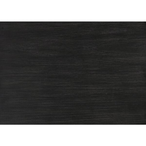 Wire brushed antiqued black Orem Collection Dining Table By Homelegance 10
