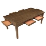 Cherry Tigard Collection Dining Table By Homelegance 19