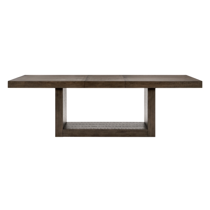 Brown Brookings Collection Dining Table By Homelegance