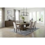 Brown Brookings Collection Dining Table By Homelegance Dining Room Furniture Mobilia Cleopatra 22 Brown Brookings Collection Dining Table By Homelegance 22
