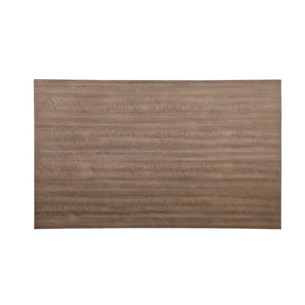 Grayish white and Brown Ithaca Collection Dining Table By Homelegance 9