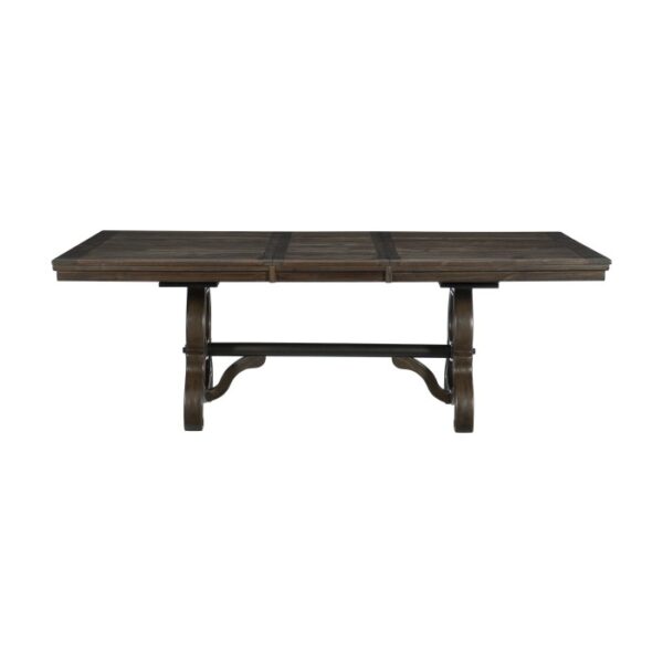 Brown Gloversville Collection Dining Table By Homelegance 9
