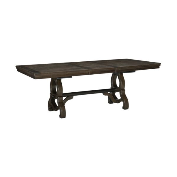 Brown Gloversville Collection Dining Table By Homelegance 10