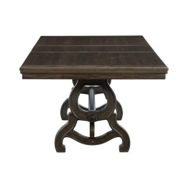 Brown Gloversville Collection Dining Table By Homelegance 11