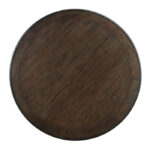 Brown and black Asher Collection Dining Table By Homelegance 17