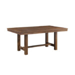 Brown Bonner Collection Dining Table By Homelegance Dining Room Furniture Mobilia Cleopatra 12 Brown Bonner Collection Dining Table By Homelegance 12