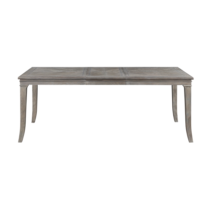 Brown Gray Garner Collection Dining Table By Homelegance