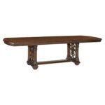 Dark Oak Bergen Collection Dining Table By Homelegance Dining Room Furniture Mobilia Cleopatra 20 Dark Oak Bergen Collection Dining Table By Homelegance 20