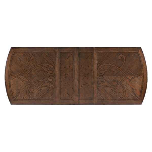 Dark Oak Bergen Collection Dining Table By Homelegance 14