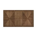 Oak and White Brunson Collection Dining Table By Homelegance 17