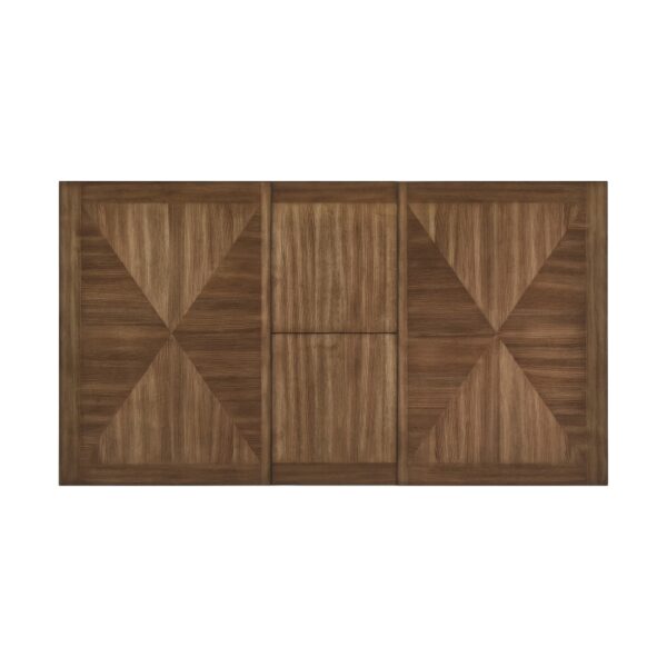 Oak and White Brunson Collection Dining Table By Homelegance 11