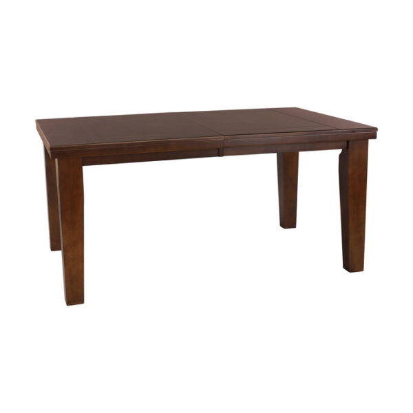 Dark Oak Ameillia Collection Butterfly Leaf Dining Table By Homelegance 14
