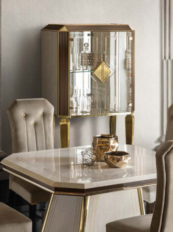 Lux 2-Door Glass Cabinet