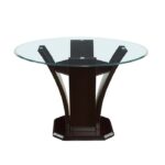 Espresso Daisy Collection 54″RD Dining Table By Homelegance Dining Room Furniture Mobilia Cleopatra 11 Espresso Daisy Collection 54″RD Dining Table By Homelegance 11