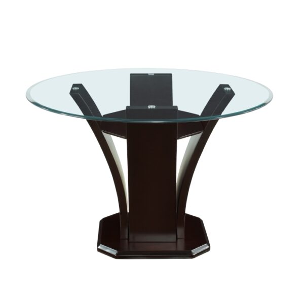 Espresso Daisy Collection 54″RD Dining Table By Homelegance 7