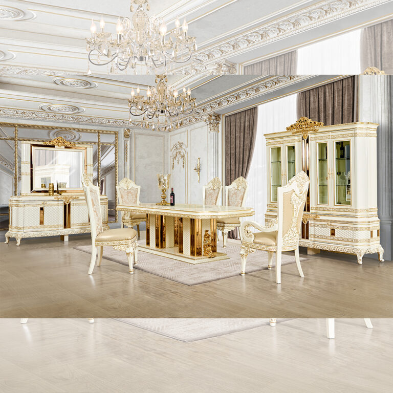 Seven Piece Dining Room Set HD-1882 By Homey Design 14