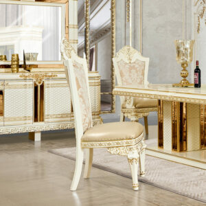 Leather Side chair dining Room HD-1882 By Homey Design