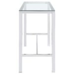 Tolbert Bar Table with Glass Top Chrome 104873 By Coaster Furniture Bar & Stool Mobilia Cleopatra 18 Tolbert Bar Table with Glass Top Chrome 104873 By Coaster Furniture 18