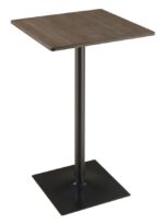 Cavalier Square Bar Table Dark Elm and Matte Black 100730 By Coaster Furniture Bar & Stool Mobilia Cleopatra 12 Cavalier Square Bar Table Dark Elm and Matte Black 100730 By Coaster Furniture 12