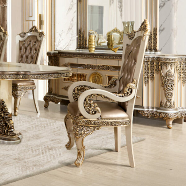 7Pc Dining Set HD-1881 By Homey Design 24