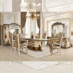 7Pc Dining Set HD-1881 By Homey Design Homey Design Catalog Mobilia Cleopatra 25 7Pc Dining Set HD-1881 By Homey Design 25