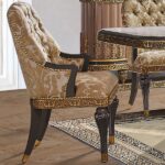 Dining Table HD-9010 By Homey Design Homey Design HD-9010 Collection Mobilia Cleopatra 20 Dining Table HD-9010 By Homey Design 20