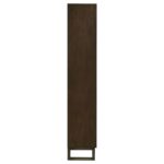 Marshall 5-shelf Bookcase With Storage Cabinet Dark Walnut and Gunmetal 881296 By Coaster Furniture 29