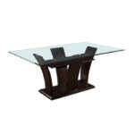 Espresso Daisy Collection 42* Dining Table By Homelegance Dining Room Furniture Mobilia Cleopatra 7 Espresso Daisy Collection 42* Dining Table By Homelegance 7