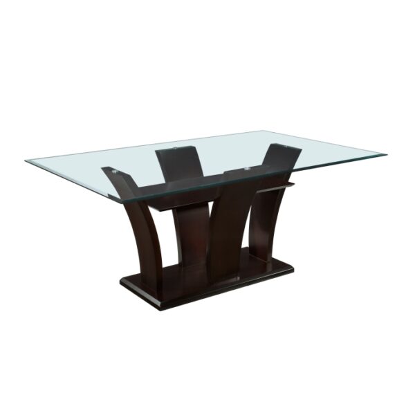 Espresso Daisy Collection 42* Dining Table By Homelegance 5