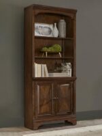 Hartshill Bookcase with Cabinet Burnished Oak 881286 By Coaster Furniture Home Office Mobilia Cleopatra 15 Hartshill Bookcase with Cabinet Burnished Oak 881286 By Coaster Furniture 15