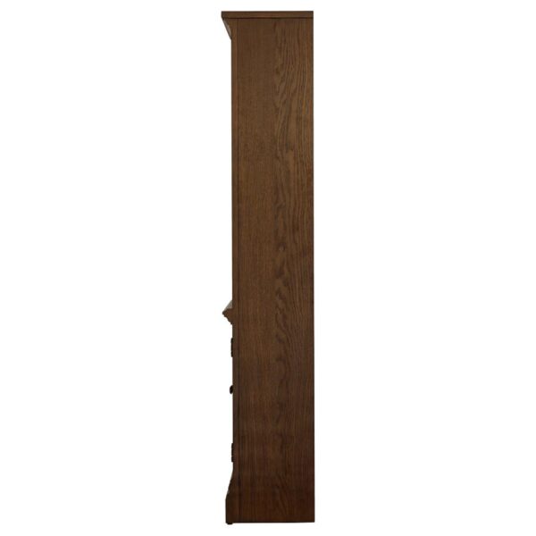 Hartshill Bookcase with Cabinet Burnished Oak 881286 By Coaster Furniture 11