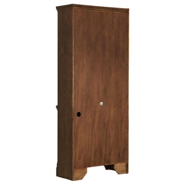 Hartshill Bookcase with Cabinet Burnished Oak 881286 By Coaster Furniture 12