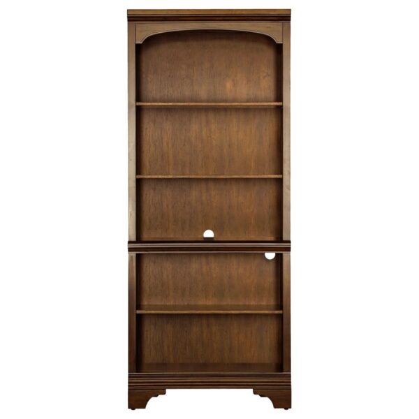 Hartshill 5-shelf Bookcase Burnished Oak 881285 By Coaster Furniture 13