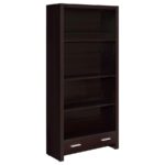 Skylar 5-shelf Bookcase with Storage Drawer Cappuccino 800905 By Coaster Furniture Home Office Mobilia Cleopatra 22 Skylar 5-shelf Bookcase with Storage Drawer Cappuccino 800905 By Coaster Furniture 22
