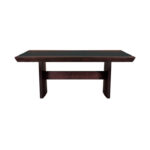 Espresso Glass Insert Daisy Collection Dining Table By Homelegance Dining Room Furniture Mobilia Cleopatra 14 Espresso Glass Insert Daisy Collection Dining Table By Homelegance 14