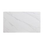HM5210WH-60 White Sintered Stone Dining Table By Homelegance Dining Room Furniture Mobilia Cleopatra 11 HM5210WH-60 White Sintered Stone Dining Table By Homelegance 11