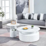 White CT5004WH 2PC Set Coffee Table By Artisan Furniture Luxury Coffee Tables Mobilia Cleopatra 17 White CT5004WH 2PC Set Coffee Table By Artisan Furniture 17