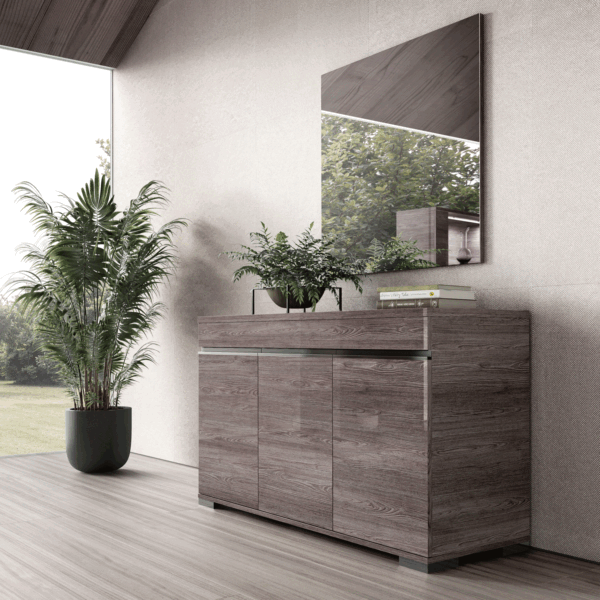 High Gloss Lacquer Viola Dining Room Set p13352 By ESF Furniture 13