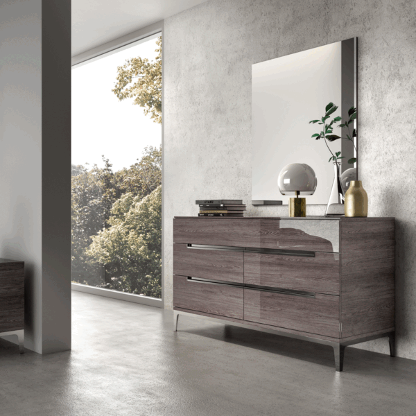 High Gloss Lacquer Viola Bedroom Set p13351 By ESF Furniture 14
