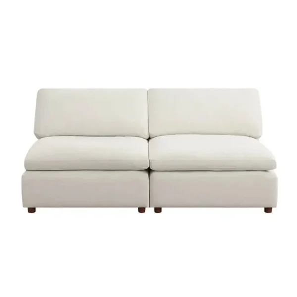 White SEC8061WH Modular Sofa Sleeper by Artisan Furniture - Image 3